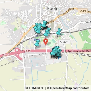 Mappa Via Cupe Superiore, 84025 Eboli SA, Italia (0.36296)