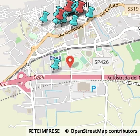 Mappa Via Cupe Superiore, 84025 Eboli SA, Italia (0.7065)