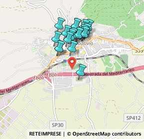 Mappa Via Cupe Superiore, 84025 Eboli SA, Italia (0.8175)