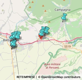 Mappa Via Cupe Superiore, 84025 Eboli SA, Italia (4.41929)