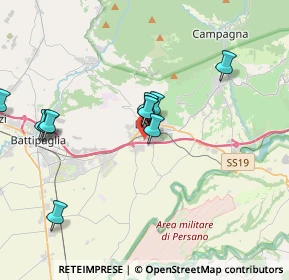 Mappa Via Cupe Superiore, 84025 Eboli SA, Italia (3.95545)