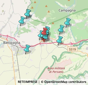 Mappa Via Cupe Superiore, 84025 Eboli SA, Italia (2.69)