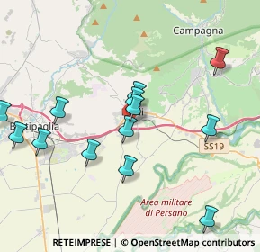 Mappa Via Cupe Superiore, 84025 Eboli SA, Italia (4.46769)