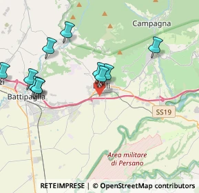 Mappa Via Cupe Superiore, 84025 Eboli SA, Italia (4.57545)