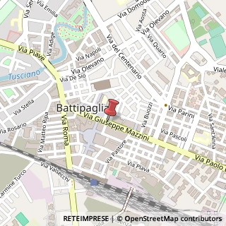 Mappa Via G. Mazzini,  56, 84091 Battipaglia, Salerno (Campania)