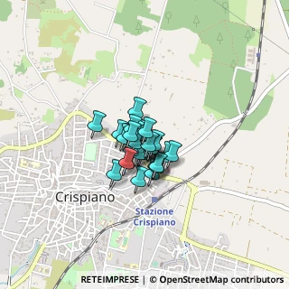 Mappa Via Vittorio Alfieri, 74012 Crispiano TA, Italia (0.21034)