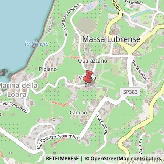 Mappa Via Roma, 33, 80061 Massa Lubrense, Napoli (Campania)