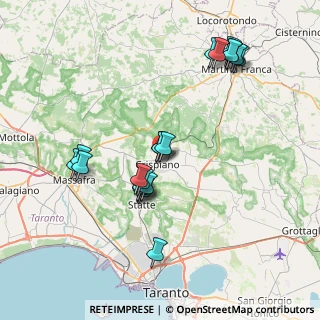 Mappa Via, 74012 Crispiano TA, Italia (8.3115)