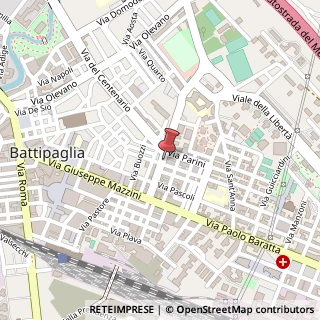 Mappa Via Ge, 84091 Battipaglia, Salerno (Campania)