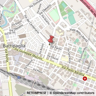 Mappa Via Generale Gonzaga,  53, 84091 Battipaglia, Salerno (Campania)