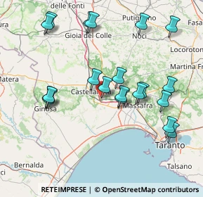 Mappa Piazza Regina del Rosario, 74018 Palagianello TA, Italia (17.449)