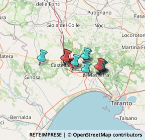 Mappa Piazza Regina del Rosario, 74018 Palagianello TA, Italia (8.32462)