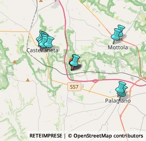 Mappa Piazza Regina del Rosario, 74018 Palagianello TA, Italia (3.89077)