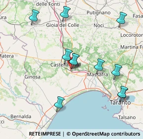 Mappa Via Fratelli Cervi, 74018 Palagianello TA, Italia (17.53727)