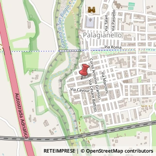 Mappa Via Regina Margherita, 25, 74018 Palagianello, Taranto (Puglia)