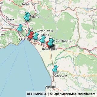 Mappa Via Cagliari, 84091 Battipaglia SA, Italia (11.79385)