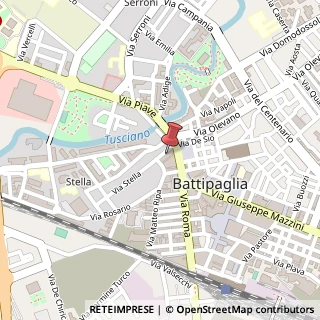 Mappa Via Stella, 7, 84091 Battipaglia, Salerno (Campania)