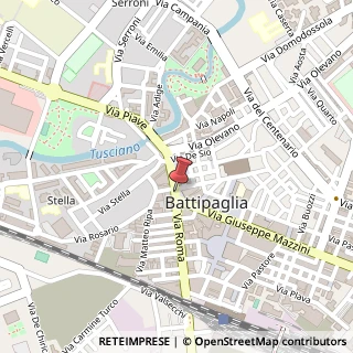 Mappa Via F. Roncati, 32, 84091 Battipaglia, Salerno (Campania)