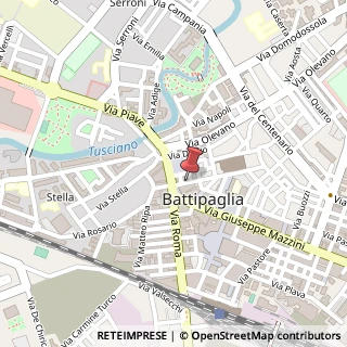 Mappa Via Francesco Turco, 16, 84091 Battipaglia, Salerno (Campania)