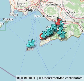 Mappa Via Mortella, 80061 Massa Lubrense NA, Italia (10.203)