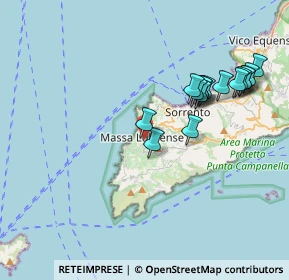 Mappa Via Mortella, 80061 Massa Lubrense NA, Italia (4.14063)