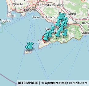 Mappa Via Nastro Verde, 80061 Massa Lubrense NA, Italia (12.166)