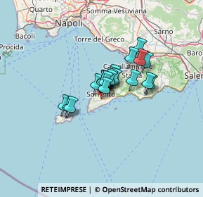 Mappa Via Nastro Verde, 80061 Massa Lubrense NA, Italia (8.282)