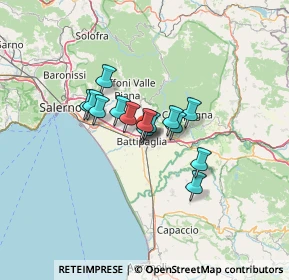 Mappa Largo Sant'Anna, 84091 Battipaglia SA, Italia (8.80571)