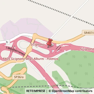 Mappa Via Nazionale, 33, 84029 Sicignano degli Alburni, Salerno (Campania)