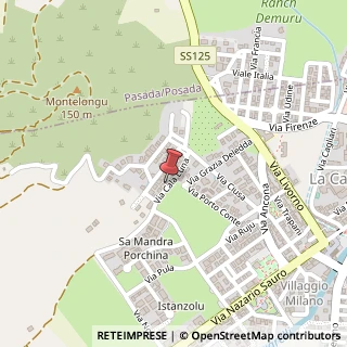 Mappa Via Angioi, 23, 08029 Siniscola, Nuoro (Sardegna)
