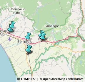 Mappa Via Luigi DE DIVITIIS, 84025 Eboli SA, Italia (7.42818)