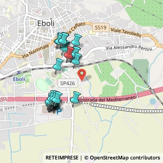 Mappa Via Luigi DE DIVITIIS, 84025 Eboli SA, Italia (0.48889)
