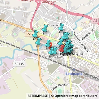Mappa Via Oropallo, 84091 Battipaglia SA, Italia (0.3475)