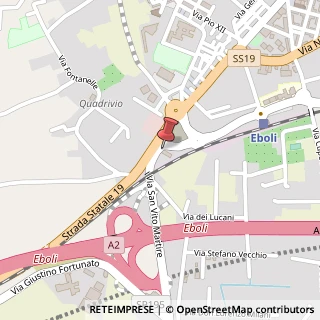Mappa Via San Giovanni, 1, 84025 Eboli, Salerno (Campania)