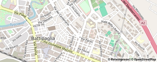 Mappa Battipaglia