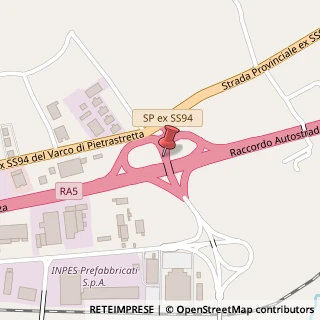 Mappa Zona industriale, 85050 Tito, Potenza (Basilicata)