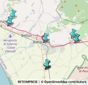Mappa Via Giacomo Leopardi, 84091 Battipaglia SA, Italia (5.5)
