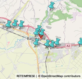 Mappa Via Giacomo Leopardi, 84091 Battipaglia SA, Italia (1.9075)