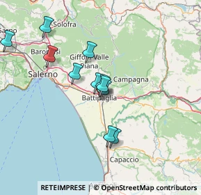 Mappa Via Giacomo Leopardi, 84091 Battipaglia SA, Italia (15.26333)