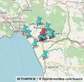 Mappa Via Giacomo Leopardi, 84091 Battipaglia SA, Italia (6.62286)