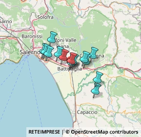 Mappa Via Giacomo Leopardi, 84091 Battipaglia SA, Italia (8.77286)