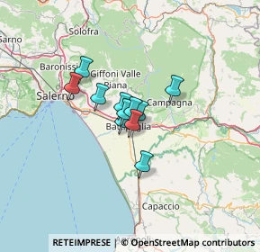 Mappa Via Giacomo Leopardi, 84091 Battipaglia SA, Italia (7.6)