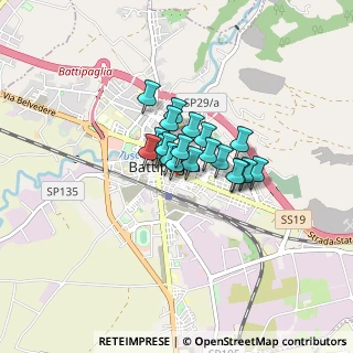 Mappa Via Giuseppe Mazzini, 84091 Battipaglia SA, Italia (0.4825)