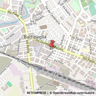 Mappa Via Antonio Gramsci, 41, 84091 Battipaglia, Salerno (Campania)