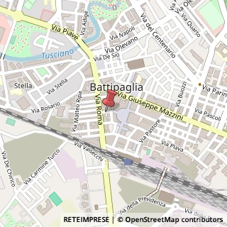 Mappa Via Trieste, 6/8, 84091 Battipaglia, Salerno (Campania)
