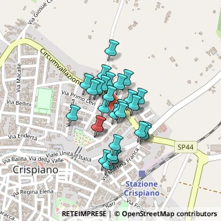 Mappa Circumvallazione Conca d'Oro, 74012 Crispiano TA, Italia (0.16333)