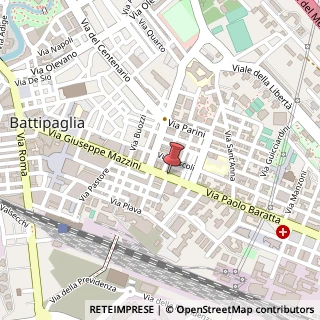 Mappa Via Paolo Baratta, 27, 84091 Bellizzi, Salerno (Campania)