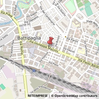 Mappa Via Giuseppe Mazzini, 99, 84091 Battipaglia, Salerno (Campania)
