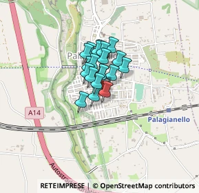 Mappa Via Fratelli Bandiera, 74018 Palagianello TA, Italia (0.2425)