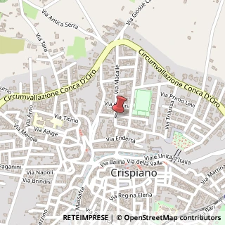 Mappa Via Macallè, 16, 74012 Crispiano, Taranto (Puglia)